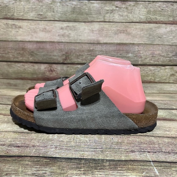 Birkenstock Shoes - Birkenstock Tuape Suede Arizona Sandals